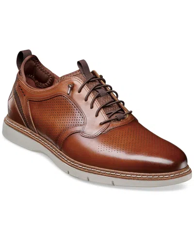Stacy Adams Men's Sync Slip-on Hybrid Dress Shoes In Cognac