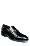 Stacy Adams Novak Moc Toe Slip-on In Black