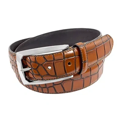 Stacy Adams Ozzie 34mm Mens Belt In Brown