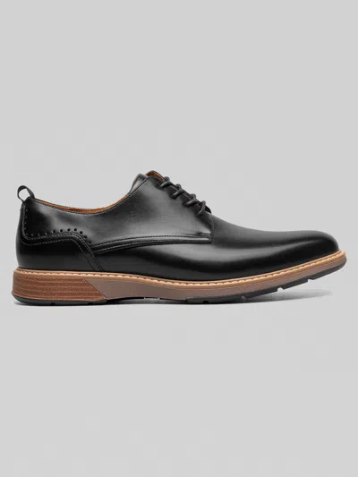 Stacy Adams Pacer Plain Toe Oxfords In Black