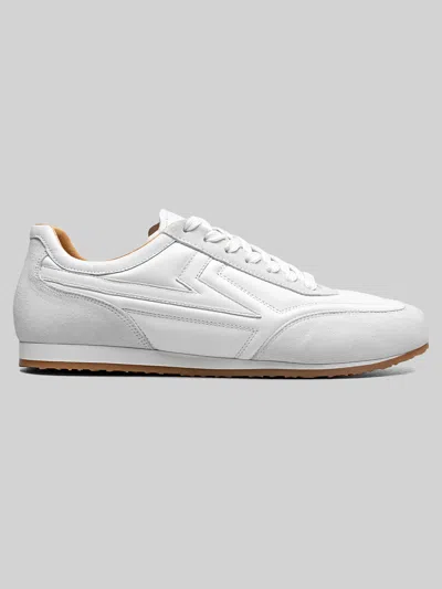 Stacy Adams Patent Action 150 Sneakers In White