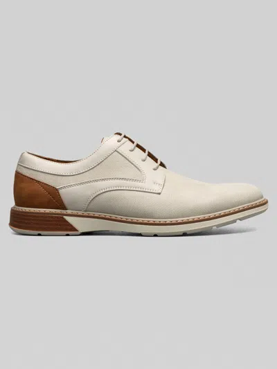 Stacy Adams Phineas Plain Toe Oxfords In White