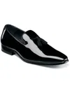 Stacy Adams Men's Phoenix Patent Leather Slip-on Loafer Men's Shoes In Black