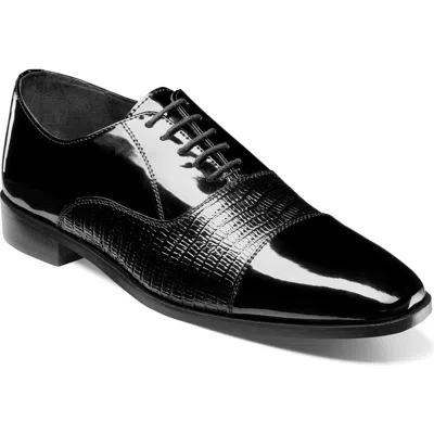 Stacy Adams Razzeto Cap Toe Oxford In Black