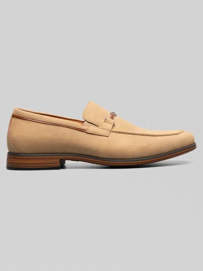 Stacy Adams Richardson Moc Toe Bit Slip-on Shoes In Brown