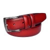 Stacy Adams Russell Mens Belt In Red