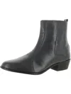 STACY ADAMS SANTOS MENS LEATHER ANKLE DRESS BOOTS