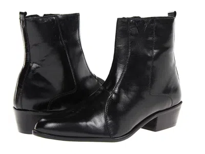 Stacy Adams Santos Plain Toe Side Zip Boot In Animal Print
