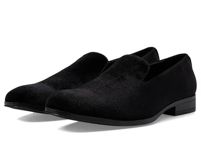 Stacy Adams Savian Velour Slip-on In Black