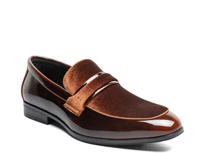 Stacy Adams Spratley Moc Toe Saddle Slip On Loafers In Multi