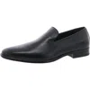Stacy Adams Stevens Mens Round Toe Slip On Loafers In Black