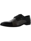 STACY ADAMS TALARICO MENS LEATHER LACE-UP OXFORDS