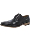 STACY ADAMS TAMMANY MENS LEATHER BROGUE OXFORDS