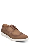 Stacy Adams Trudell Wingtip Oxford In Sand