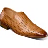 Stacy Adams Men's Winden Perforated Slip-on Loafers In Natural