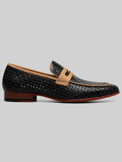 Stacy Adams Winstead Moc Toe Saddle Loafers In Multi