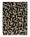Stacy Garcia Home Foundation Arlo Area Rug, 8' X 11' In Black/tan