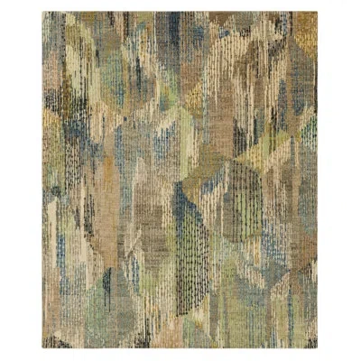 Stacy Garcia Home Rectangle Depiction By Stacy Garcia Wool Area Rug In Ivory,cream