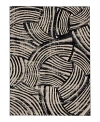 Stacy Garcia Rendition Arcoa Area Rug, 8' X 11' In Obsidian