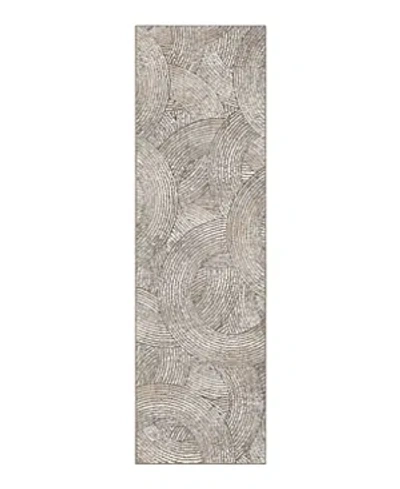Stacy Garcia Rendition Olympia Runner Area Rug, 2'4 X 7'10 In Gray