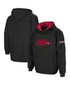 Stadium Athletic Big Boys Black Arkansas Razorbacks Big Logo Pullover Hoodie In Black
