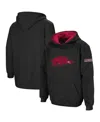 Stadium Athletic Big Boys Black Arkansas Razorbacks Big Logo Pullover Hoodie In Black