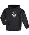Stadium Athletic Big Boys  Charcoal Uconn Huskies Big Logo Pullover Hoodie In Charcoal