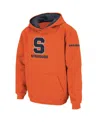 Stadium Athletic Youth  Orange Syracuse Orange Big Logo Pullover Hoodie In Orange
