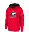 Stadium Athletic Women's  Red Northern Illinois Huskies Big Logo Pullover Hoodie In Red