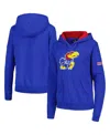 Stadium Athletic Women's  Royal Kansas Jayhawks Big Logo Pullover Hoodie In Royal