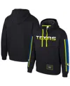 Stadium Essentials Men's And Women's Black Dallas Wings City Star Rebel Edition Pullover Hoodie In Black