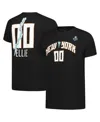 Stadium Essentials Men's And Women's Black New York Liberty Ellie Mascot Name Number T-shirt In Black