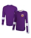 Stadium Essentials Men's And Women's Purple Los Angeles Sparks Half Time Long Sleeve T-shirt In Multi