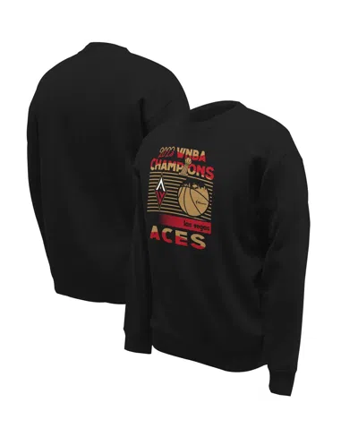 Stadium Essentials Men's And Women's  Black Las Vegas Aces 2023 Wnba Finals Champions Baller Crewneck