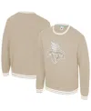 Stadium Essentials Men's And Women'sâ Tan New York Liberty Club Level Chenille Pullover Sweatshirt
