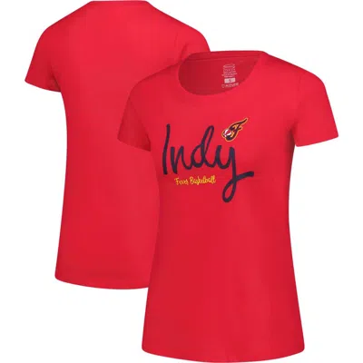 Stadium Essentials Red Indiana Fever Third Quarter T-shirt