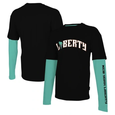 Stadium Essentials Unisex  Black New York Liberty Spectator Long Sleeve T-shirt