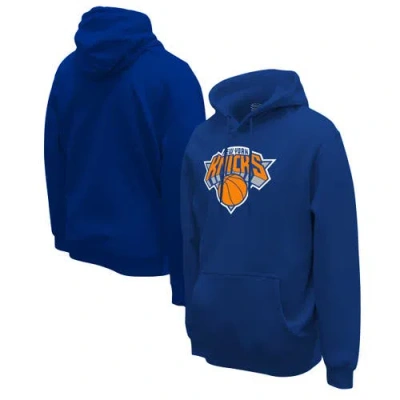 Stadium Essentials Unisex   Blue New York Knicks Primary Logo Pullover Hoodie