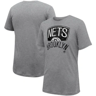Stadium Essentials Unisex   Heather Gray Brooklyn Nets Hometown T-shirt