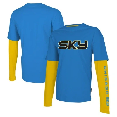 Stadium Essentials Unisex  Light Blue Chicago Sky Spectator Long Sleeve T-shirt