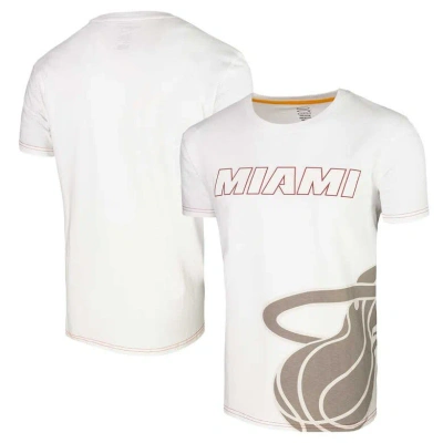 Stadium Essentials Unisex  White Miami Heat Scoreboard T-shirt