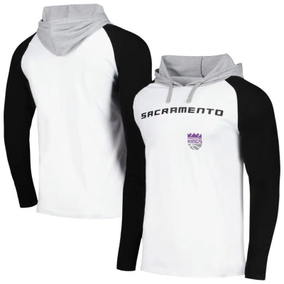 Stadium Essentials Unisex  White Sacramento Kings Terrace Long Sleeve Hooded T-shirt