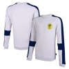 Stadium Essentials White Nashville Sc Half Time Pullover Sweatshirt In White