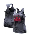 Stadium Essentials Charcoal Chicago Bulls Street Art Dark Crystal Washed Tank Top In Charcoal