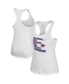 Stadium Essentials White Oklahoma City Thunder 2025 Nba Finals Champions Oasis Racerback Tank Top In White