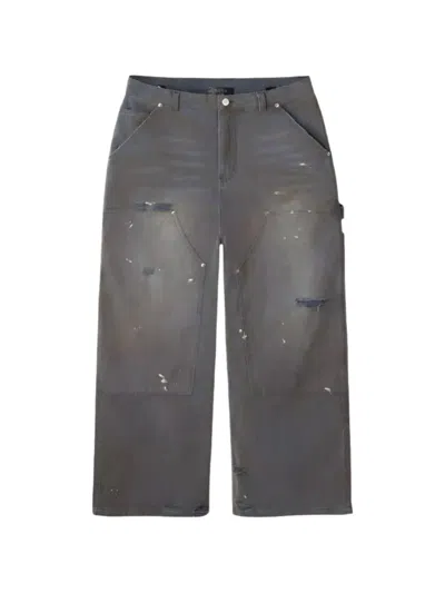 Stadium Goods Distressed Grime Trousers In Gray