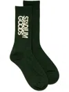 Stadium Goods Crew Length Socks In Green