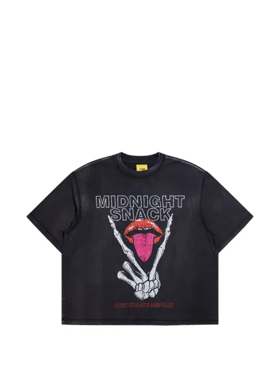 Stadium Goods Midnight Snack Graphic-print T-shirt In Black