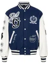 Stadium Goods "nyc" Wool Varsity Jacket In Blue