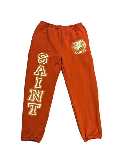 Stadium Goods Saint Love Track Pants In Orange